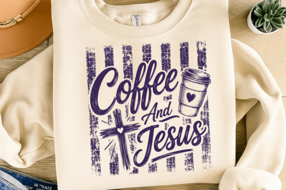 Christian Coffee Png, Jesus Cross Coffee