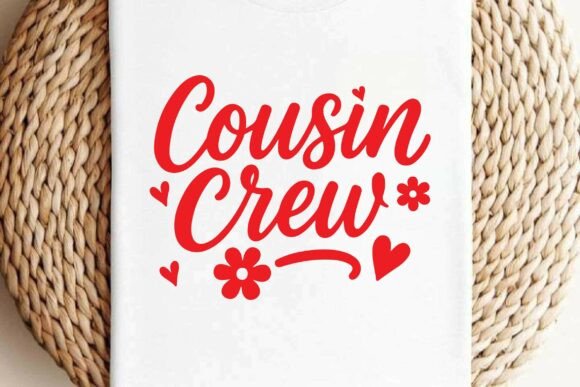 Cousin Crew Svg Png T-Shirt Design Review