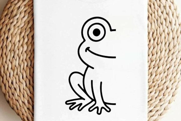 Frog SVG Clipart Review for Embroidery