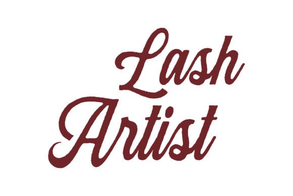 Lash Artist SVG PNG Retro Tshirt Design