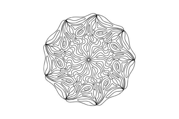 Retro Linear Mandala SVG Clipart Review
