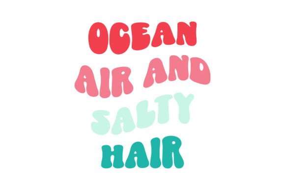 Retro Ocean Air and Salty Hair SVG PNG Review