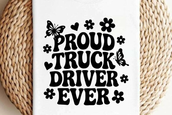 Retro Proud Truck Driver Ever SVG Review