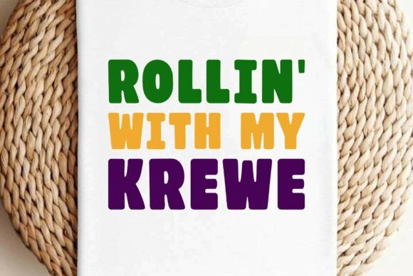 Retro Rollin with My Krewe SVG T-Shirt Review