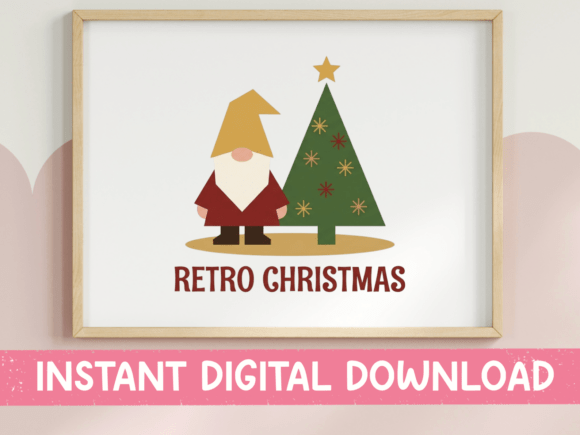 Review: Retro Christmas Gnome SVG